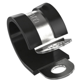 Pack de 10 Colliers de Serrage Lumonic en Acier Inoxydable avec Caoutchouc - 14mm