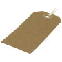 Lot de 1000 Étiquettes Chamois avec Ficelle - Q-Connect