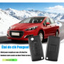 Coque Clé 3 Boutons pour Citroën C4 C5 C6 et Picasso - Kit de Remplacement