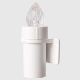 Lampe Flamme Électrique La Briantina - Lumière Intermittente Résistante aux Intempéries