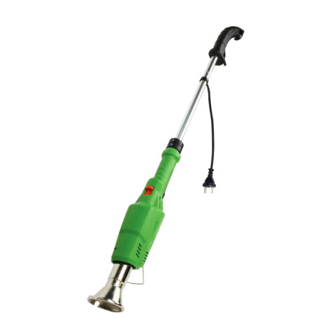 Brûleur de Mauvaises Herbes Mannesmann - Outil de Désherbage à Air Chaud Vert