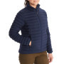 Veste Femme Echo Featherless Marmot - Chaude et Légère, Parka Isolante Résistante à l'Eau, Arctic Navy, XS