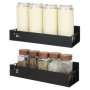 Étagère Magnétique Cozary - Set de 2 pour Réfrigérateur et Cuisine