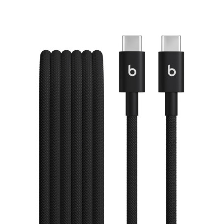 Câble USB-C Tissé Beats 1,5 m - Charge Rapide et Durable pour Apple et Android