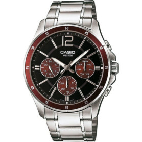 Montre Casio Multi-Cadrans Quartz pour Hommes - Élégance Sportive