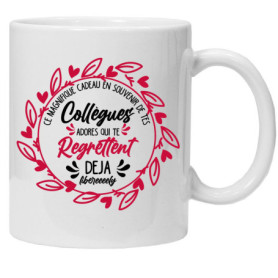 Mug Humour pour Collègue - Idée Cadeau Départ Original