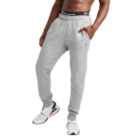 Pantalon de Jogging Champion Powerblend Retro pour Homme - Gris Oxford
