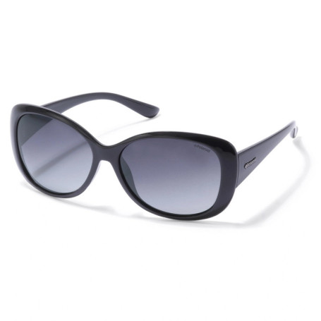 Lunettes de soleil Polaroid Femme Rectangulaires Polarisées Noir