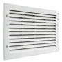 Grille de Ventilation Rectangulaire 380 x 230 mm - Blanc