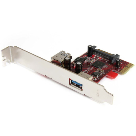 Carte Contrôleur PCI Express StarTech USB 3.0 - 2 Ports avec UASP