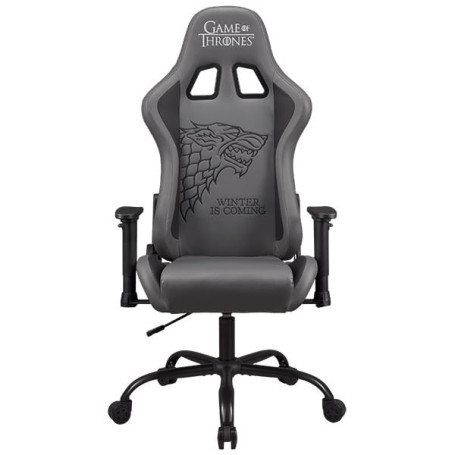 Chaise Gaming Game of Thrones - Fauteuil Ergonomique Stark Noir