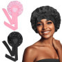 Euqvunn Bonnet Satin pour Cheveux - Lot de 2, Protection Nocturne Élégante