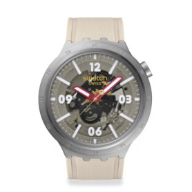 Montre Swatch Confident Moment Beige Oversize