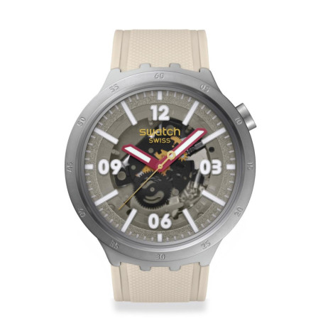 Montre Swatch Confident Moment Beige Oversize