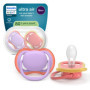 Sucettes Ultra Air Philips Avent - Orthodontiques pour Bébé 18 Mois et Plus