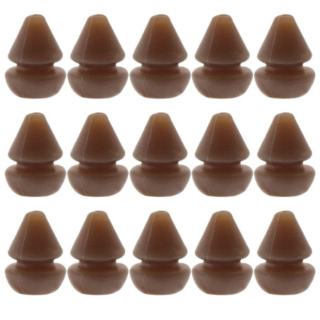 EMSea 50 Perles Hélicoptère en Caoutchouc pour Pêche à la Carpe