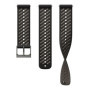 Bracelet en Silicone SUUNTO 22 ATH8 Noir S+M
