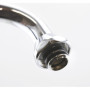 Robinet télescopique Cornat en laiton chromé - Bec S 280-480 mm