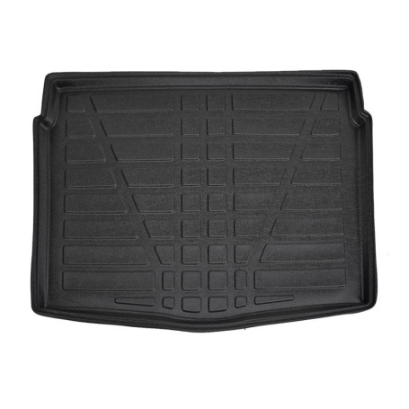 Tapis de Coffre Antidérapant sur Mesure pour Fiat 500X - Noir