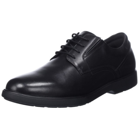 Chaussures Geox Spherica EC11 Wide pour Homme - Confort et Élégance en Noir, 40 EU