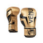 Gants de Boxe Venum Elite Or/Noir - 12 Oz pour Adultes