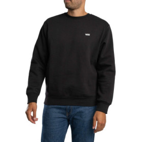 Pull-over Vans Left Chest Crew pour Homme - Noir