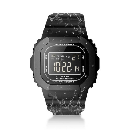 Montre Digitale Étanche TEKMAGIC pour Homme - Chronographe et Réveil