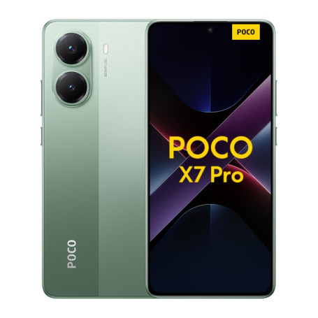 Xiaomi POCO X7 Pro - Smartphone 12 Go RAM, 256 Go, Vert, Caméra 50MP, Batterie 6000mAh