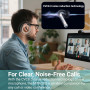 BlitexyFlow Écouteurs Bluetooth sans Fil, Ecouteurs sans Fil, Oreillette Bluetooth 5.3 avec Basses Profondes Stéréo HiFi, 4 ENC,