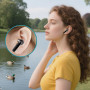 BlitexyFlow Écouteurs Bluetooth sans Fil, Ecouteurs sans Fil, Oreillette Bluetooth 5.3 avec Basses Profondes Stéréo HiFi, 4 ENC,