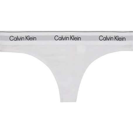 String Femme Calvin Klein - Élégance et Confort en Blanc