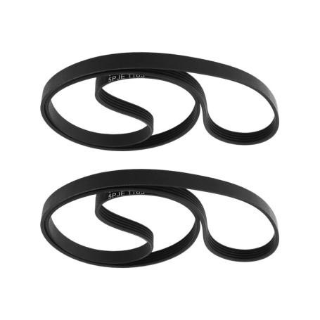 ECSiNG Lot de 2 Courroies d'Entraînement pour Lave-Linge Compatible Bosch et Siemens