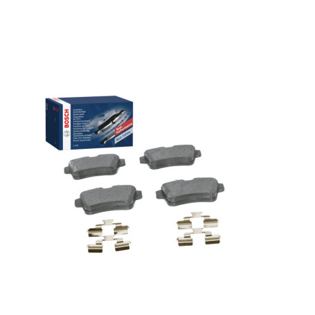 Plaquettes de Frein Arrière Bosch BP1359 - Jeu de 4 avec Accessoires