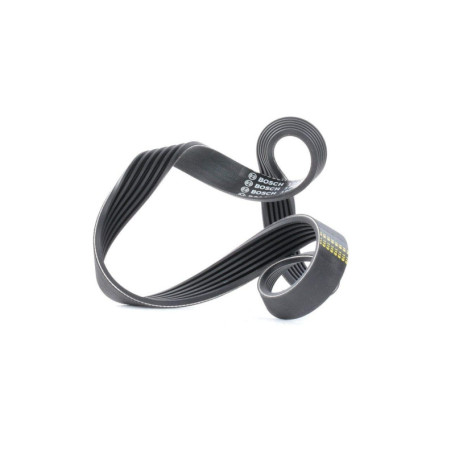 Courroie trapézoïdale nervurée Bosch 6PK800 pour véhicules Citroën et Peugeot