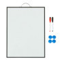 Tableau Magnétique Relaxdays avec Accessoires - 40 x 30 cm