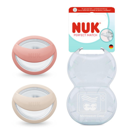 Sucette NUK Perfect Match pour Bébé 0 à 6 Mois