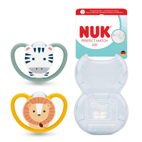Sucette NUK Perfect Match Air pour Bébé 6-18 Mois