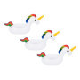 Set de 3 Porte-Gobelets Gonflables Licorne pour Fête d'Été