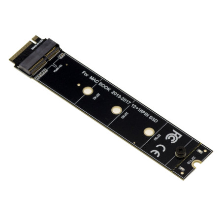 Adaptateur Plat KALEA pour SSD Mac vers M.2 NGFF - 12+16 Broches