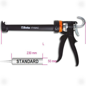 Pistolet à haute pression Beta 1749AC pour scellants chimiques