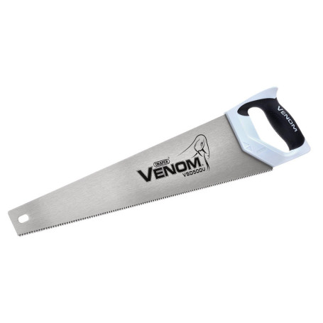 Scie à main Draper Venom® pour PVC - 500 mm, ergonomique et efficace