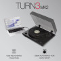 Reloop TURN 3 MK2 - Platine Vinyle Hi-Fi avec Enregistrement USB et Cellule Ortofon 2M Red