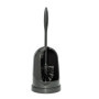 Ensemble WC Standard Noir avec Brosse Hygiénique - WENKO