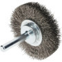 Brosse Ronde Ondulée OSBORN en Acier Inoxydable - 50 mm
