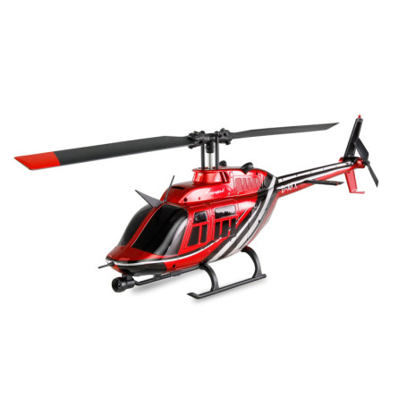 Hélicoptère télécommandé Amewi Bell 206 Jet Ranger 1:33 Rouge/Noir