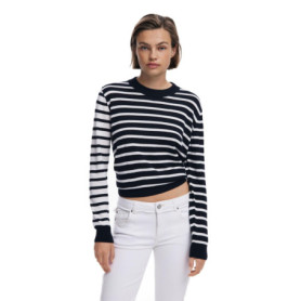 Pull-over Noir Femme Desigual - Élégance et Confort