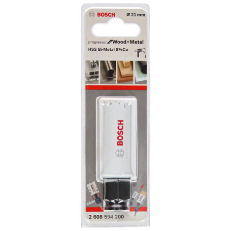 Scie Trépan Bosch Progressor 21 mm pour Bois et Métal