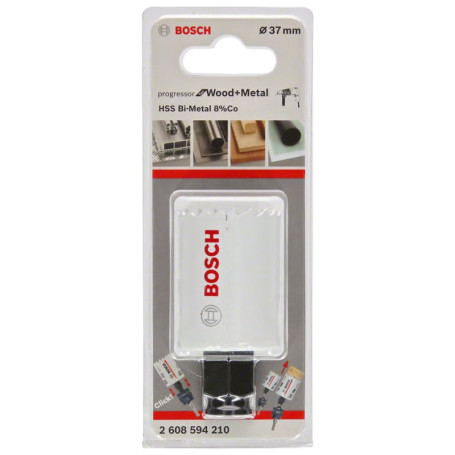 Scie Cloche BiM Progressor 37 mm pour Bois et Métal - Bosch