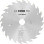 Lame de Scie Circulaire Bosch PRO Wood pour Bois - 136 mm, 24 Dents