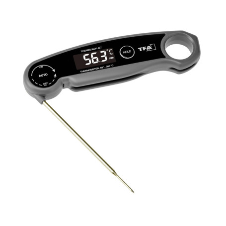 Thermomètre Numérique TFA Dostmann Thermo Jack Jet pour Barbecue et Cuisine